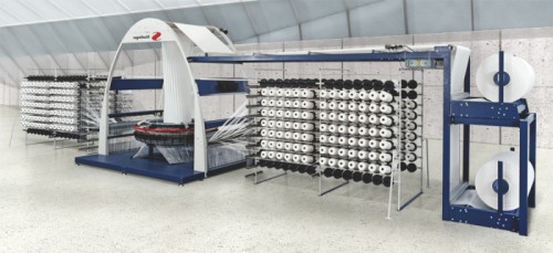 Лінія з виробництва поліпропіленових мішків