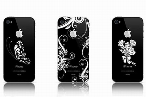 Смартфони iPhone з малюнками нанесеними лазерним гравіюванням