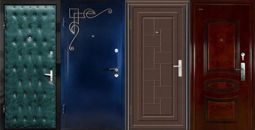 Різні металеві двері