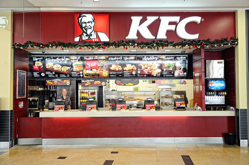 каси KFC